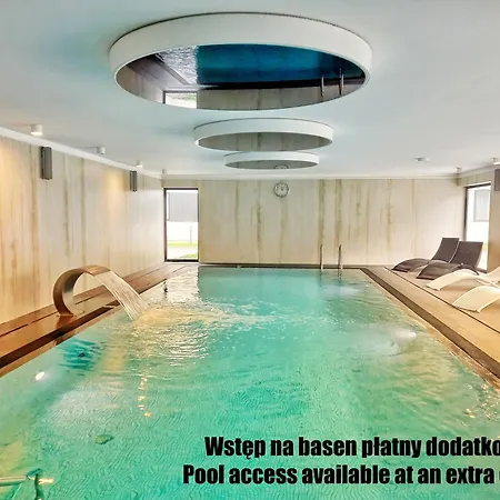Rosa-modern 29m2 Ac, Netflix, Ps4, Pool, Sauna Kołobrzeg